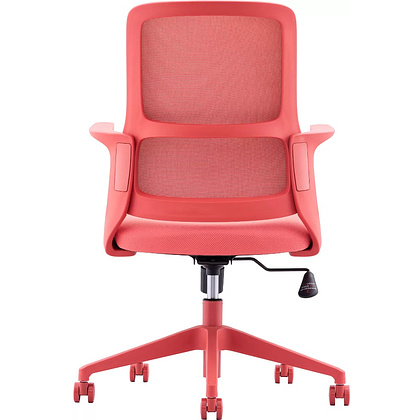 Кресло для персонала EVERPROF Elf, сетка, красный - 5