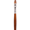 Кисть "Escoda Versatil Brush L/H", синтетика, темно-коричневый, плоская, №12 - 2