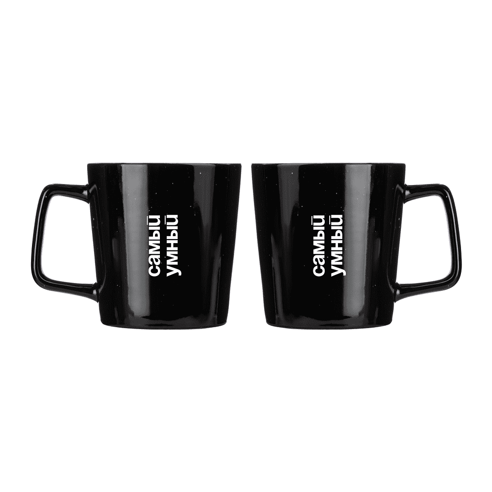 Кружка "Самый умный", 320 мл, черный    