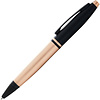 Ручка шариковая автоматическая "Cross Calais Brushed Rose Gold Plate&Black Lacquer", 0.7 мм, розовое золото, черный, стерж. черный - 2