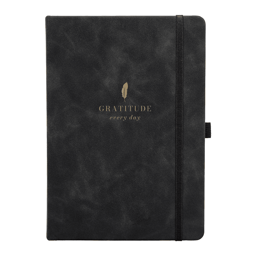 Ежедневник недатированный "Grace", А5, 320 страниц, черный