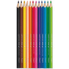 Цветные карандаши Maped "Aqua" + кисточка, 12 цветов - 2