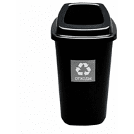 Урна Plafor Sort bin для мусора 45л, цв.черный