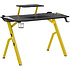 Стол компьютерный игровой "Skill CTG-001", черный, желтый