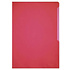 Папка-уголок "Durable", A4, 120 мк, пластик, красный