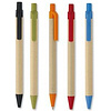 Ручка шариковая автоматическая "Cartoon", 0.7 мм, коричневый, оранжевый, стерж. синий - 2