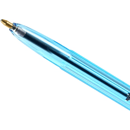 Ручка шариковая "Vitolina", 1.0 мм, прозрачный, стерж. синий - 6