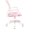 Кресло детское Бюрократ BUROKIDS 1W, ткань, пластик, розовый - 3