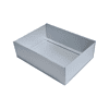 Коробка подарочная картонная, 223х308х95 мм, серебро - 2