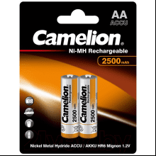 Аккумуляторные батарейки Camelion NH-AA-2500-BP2 24/384