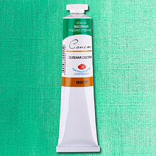 Краски масляные "Сонет", 717 зеленая светлая, 46 мл., туба