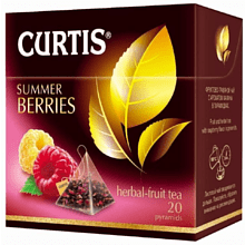 Чай "Curtis" Summer Berries, 20 пакетиков x1.7 г, фруктовый, травяной