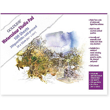 Блок-склейка бумаги для акварели "Goldline"