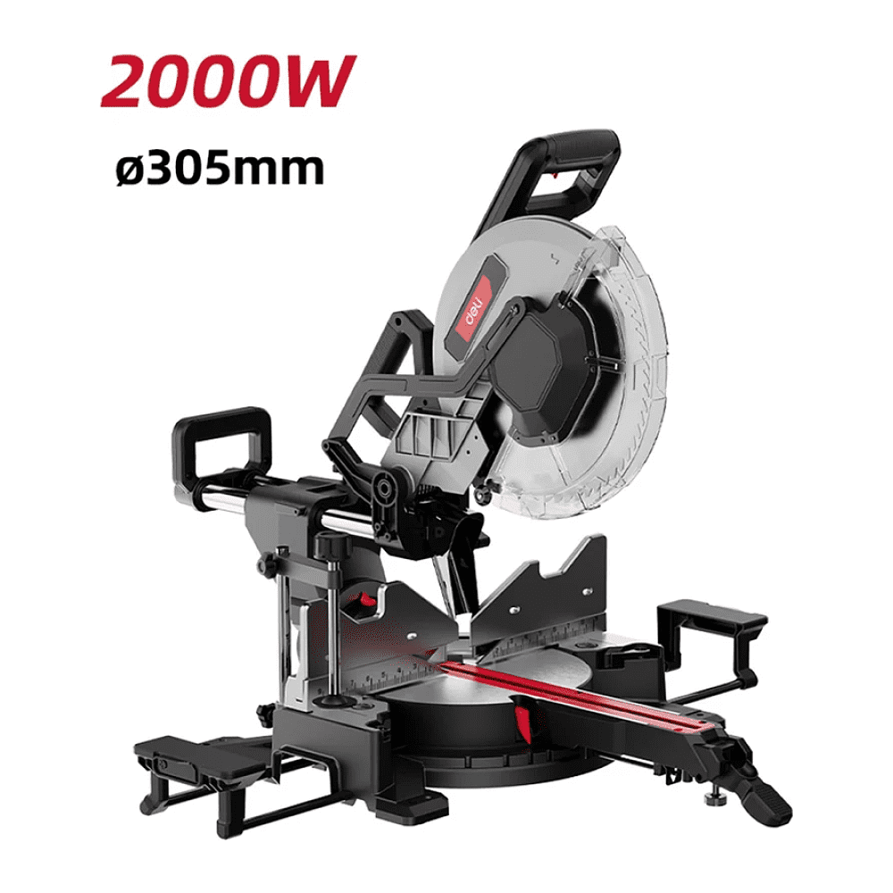 Торцовочная пила Deli RS EDE571, 2000 Вт, 305 х 30 мм - 2