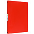 Папка на кольцах "Q-Connect", 4 кольца, красный