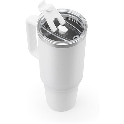 Кружка термическая "Joyner XL", металл, пластик, 1300 мл, белый - 2