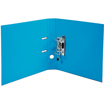 Папка-регистратор "Exacompta", A4+, 50 мм, ПВХ, голубой пастельный - 2