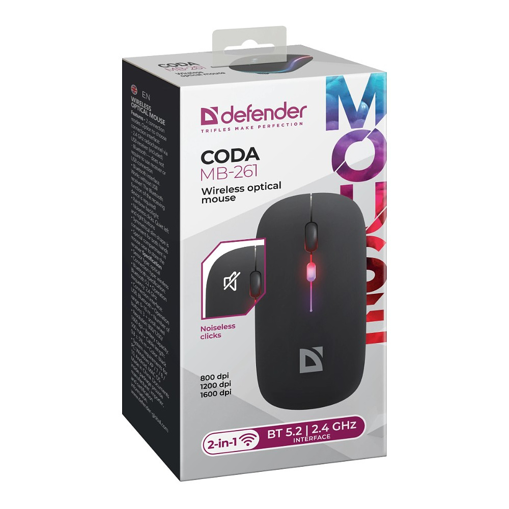 Компьютерная мышь Defender Coda MB-261 - 5