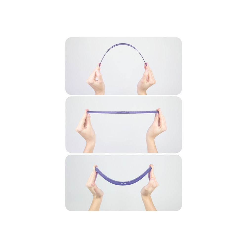 Линейка "Flex&Resistant", 30 см, сиреневый - 3