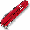 Нож карманный "Spartan 1.3603.T", металл, красный полупрозрачный - 3