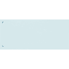 Разделитель для документов "Комус", 100 шт, голубой