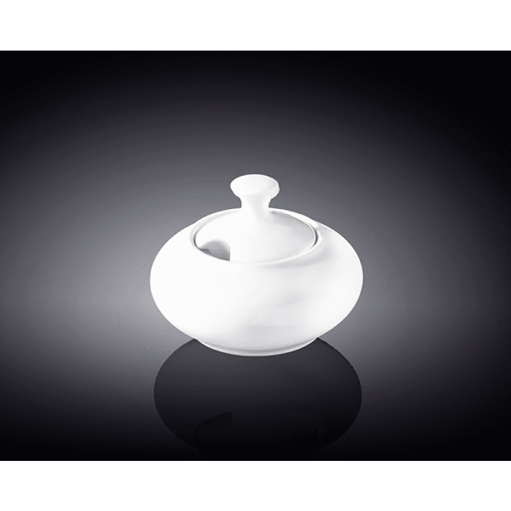Сахарница "WL-995021", фарфор, 250 мл, белый - 2