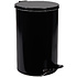 Урна с педалью, 15 л, черный