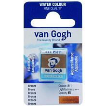 Краски акварельные "Van Gogh", 811 бронза, кювета