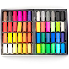 Пастель сухая "Малевичъ" квадратные мелки-половинки, 48 цветов