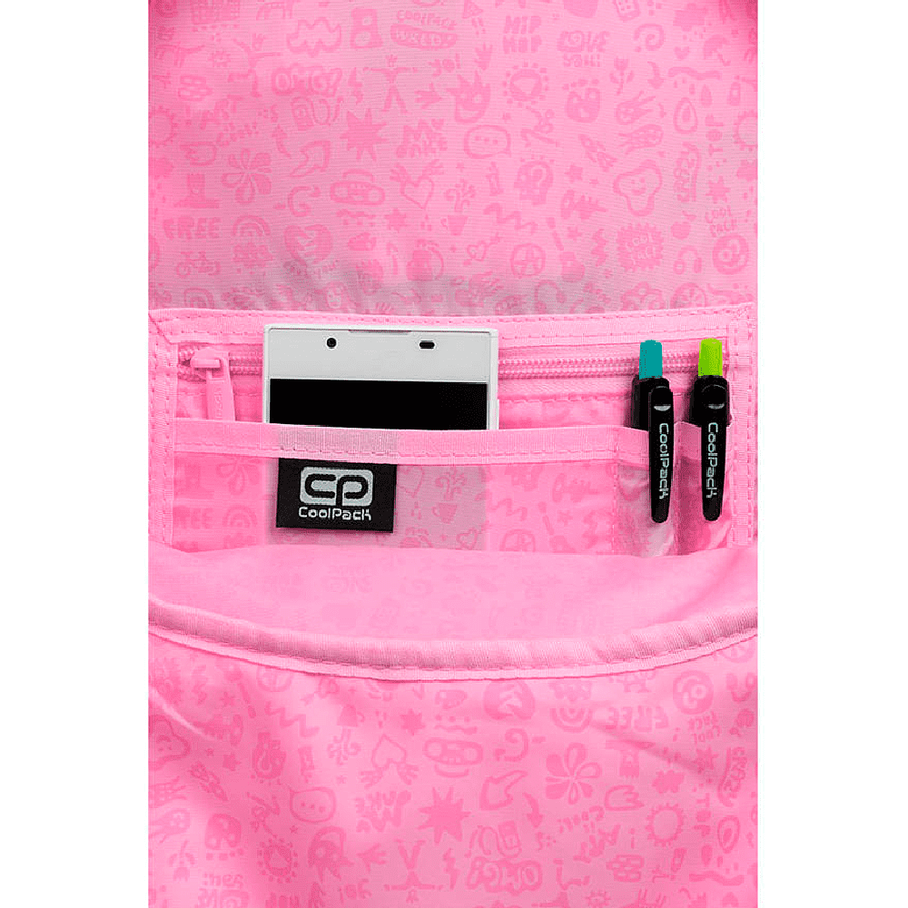 Рюкзак школьный Coolpack "Rider", розовый - 4