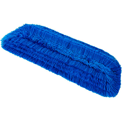 Насадка для плоской швабры, 80x10 см, акрил, разрезная, карманы