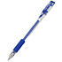 Ручка гелевая "Go Glide", 0.5 мм, прозрачный, стерж. синий