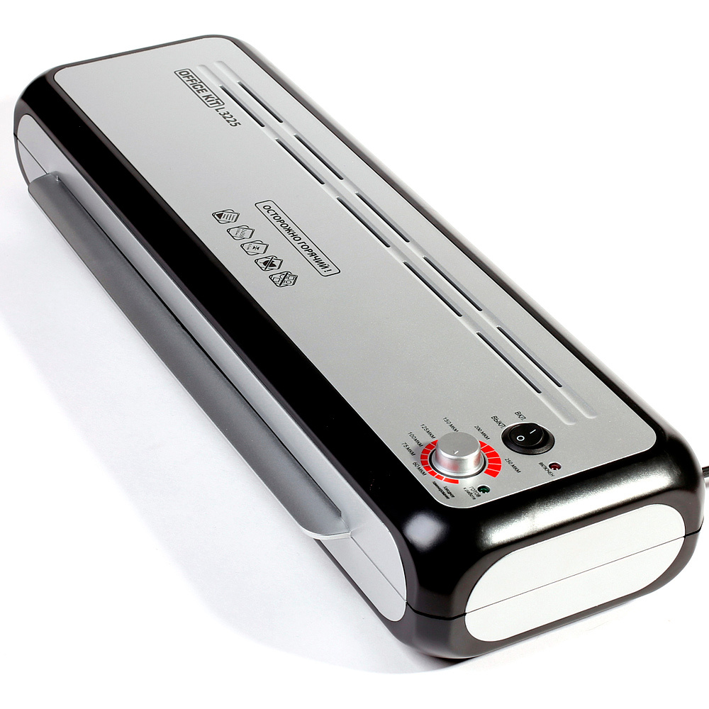 Ламинатор Office Kit "L3225", А3, 250 мкм, черный, серебристый - 2