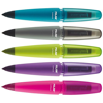 Карандаш автоматический "Capsule 2B", 0.7 мм, с ластиком - 3