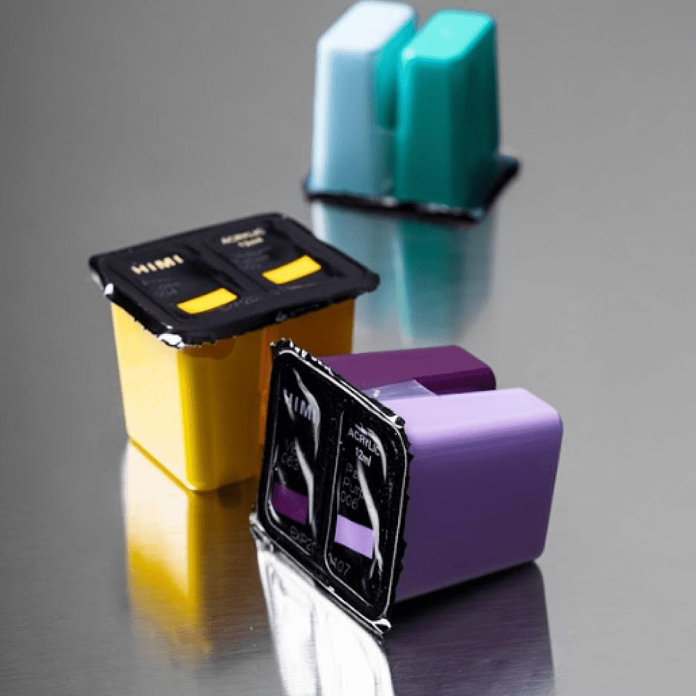 Краски акриловые"Himi Jelly Cup", набор 36 цветов, 12 мл, кювета - 12