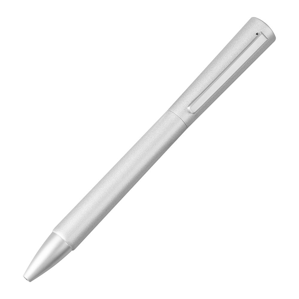 Ручка шариковая автоматическая "Cocoon", 1.0 мм, серебристый, стерж. синий