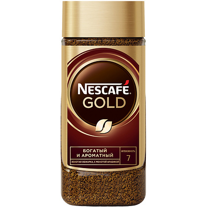 Кофе "Nescafe" Gold, растворимый, 190 г - 10