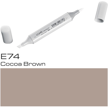 Маркер перманентный "Copic Sketch", E-74 какао