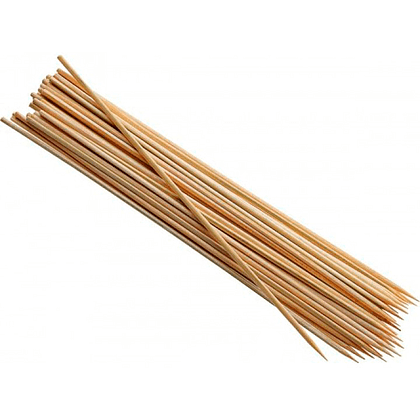 Шампур для шашлыка, 25 см, 100 шт/упак