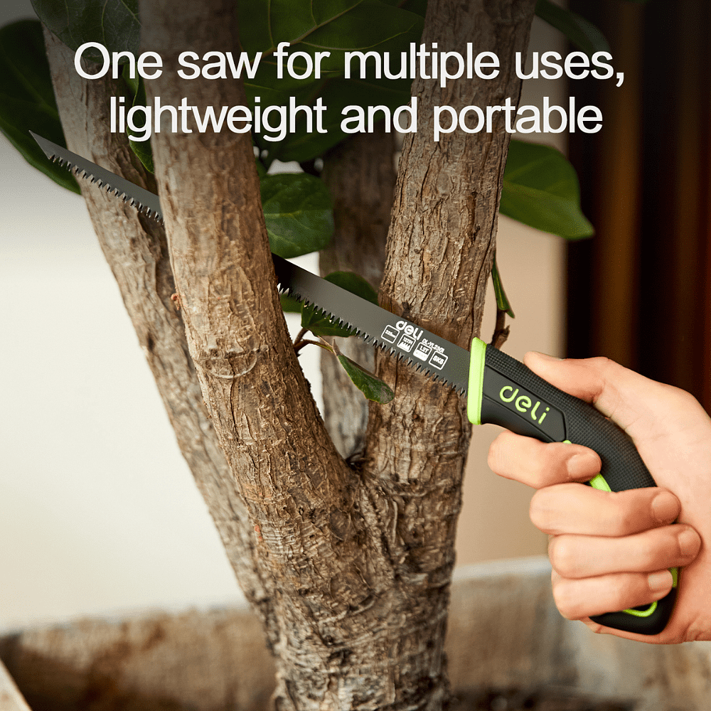 Пила садовая Deli GS EDL-YL2301, 210 мм, складная - 2