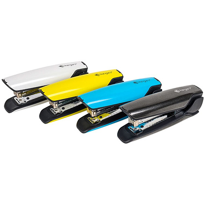 Скобосшиватель "Nowa-335S/S", 24/6, 26/6, 30 листов, белый металлик - 2