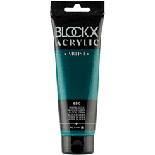 Краски акриловые "Blockx", 650 зеленый Блокс, 120 мл