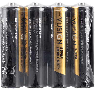 Батарейки солевые Deli "VUSIGN AAА/R03", 4 шт  - 2