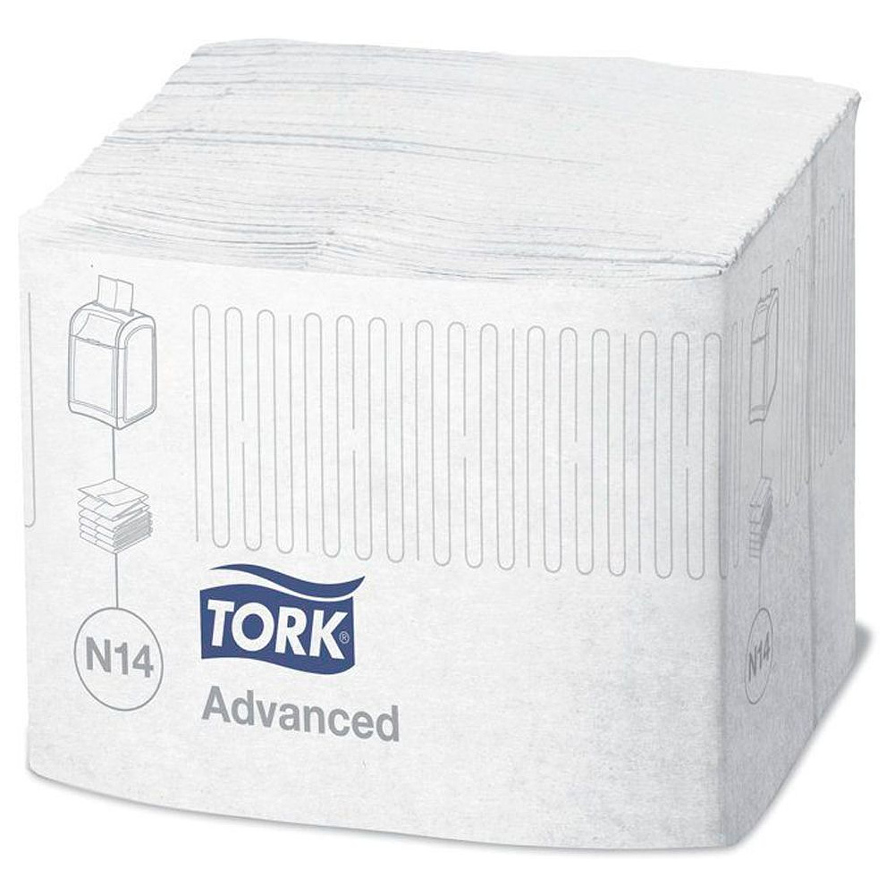 Салфетки для диспенсера "Tork Xpressnap Fit", 6 упаковок по 120 шт, белый (15830) - 2