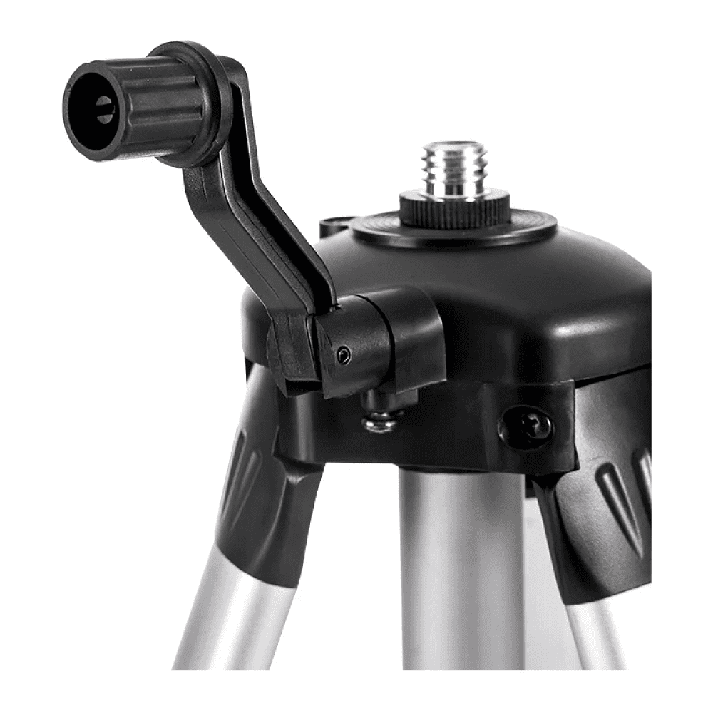 Штатив для лазерного уровня "Deli", 0,4-1,2 м., черный - 2