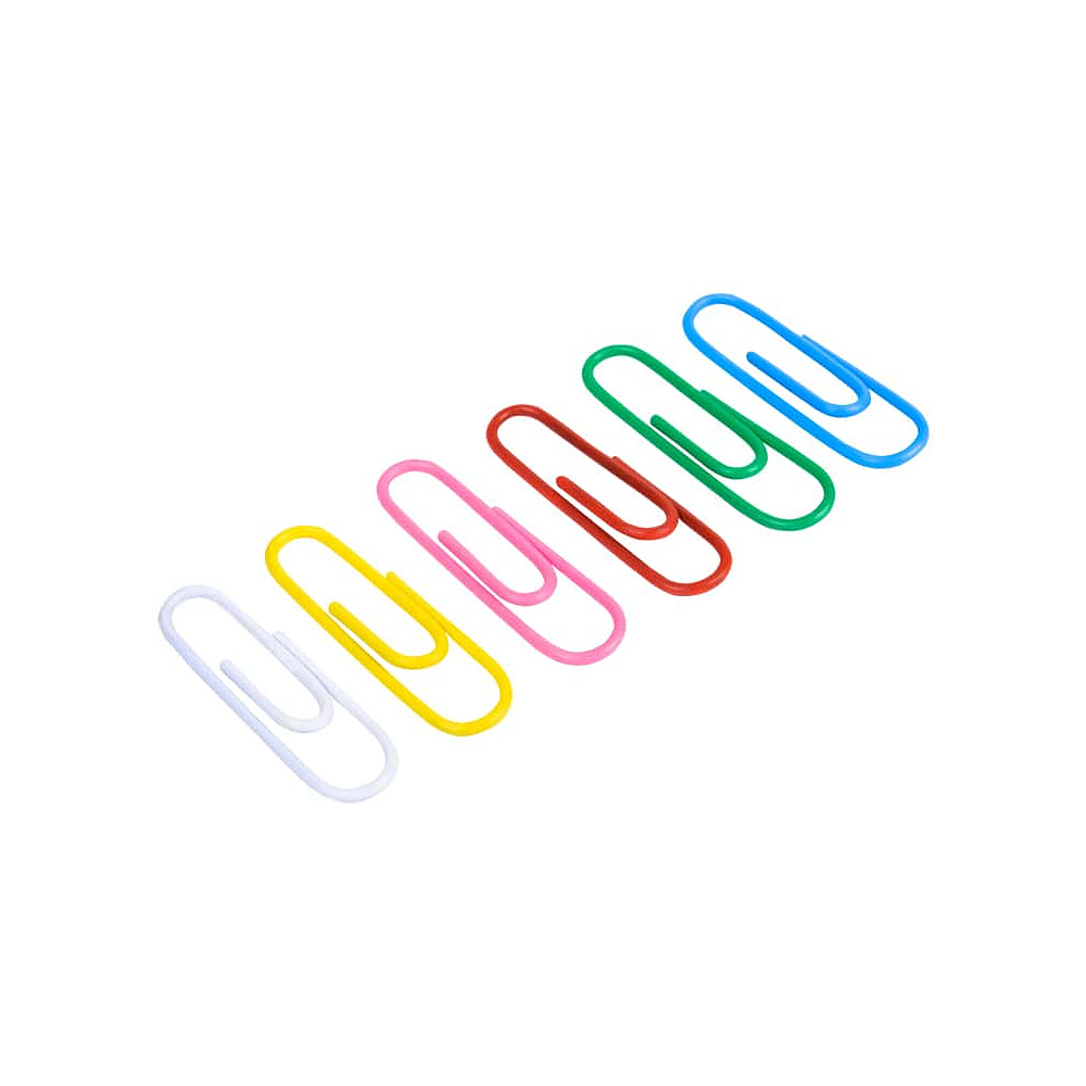 Скрепки "Q-Connect", 28 мм, 150 шт, ассорти - 2