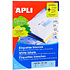 Самоклеящиеся этикетки универсальные "Apli", 105x74 мм, 100 листов, 8 шт, белый