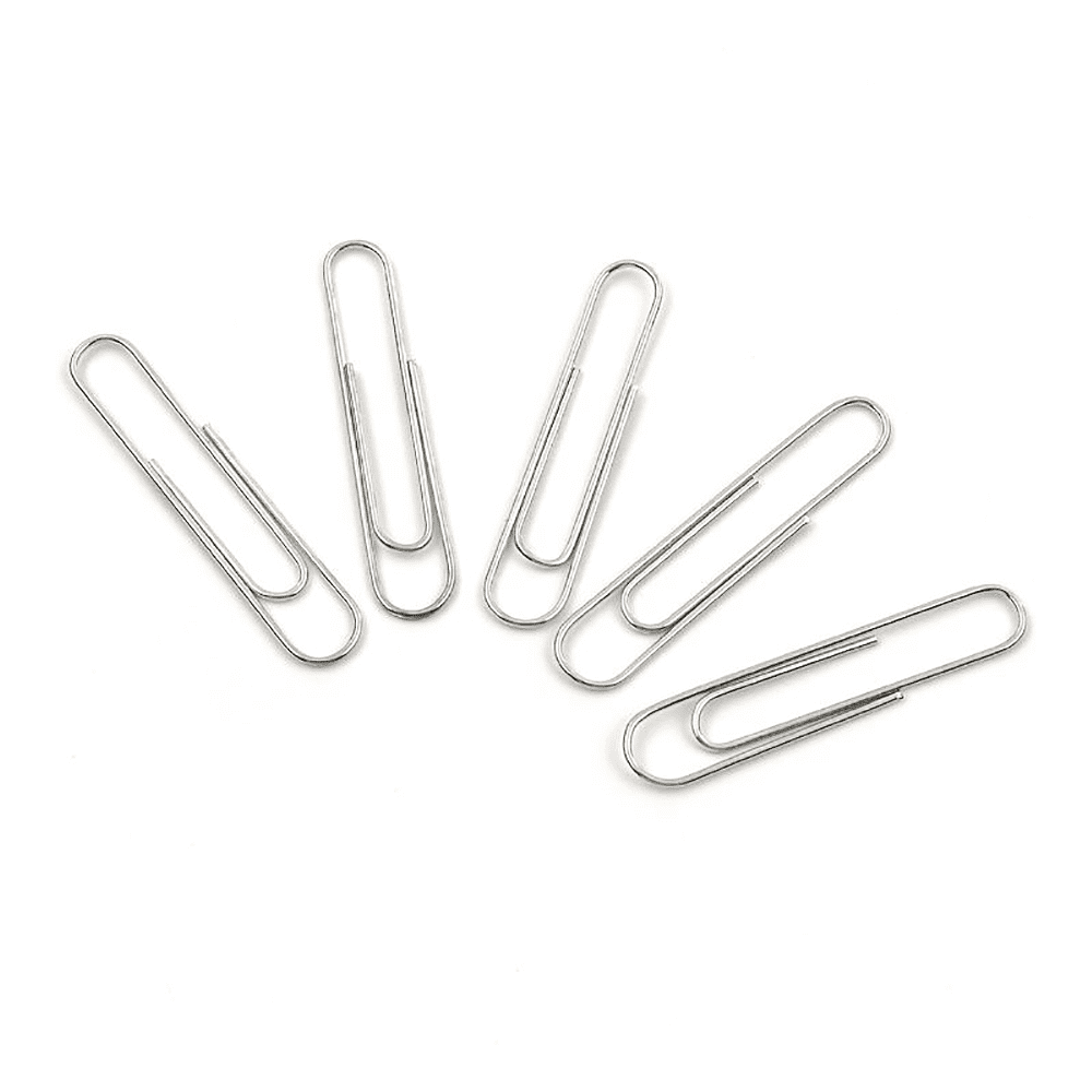 Скрепки "OF", 50 мм, 100 шт., серебристый - 2