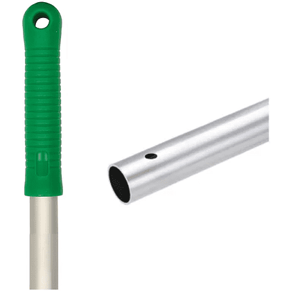 Ручка для МОПа алюминиевая, 130см, d=22мм, зеленый