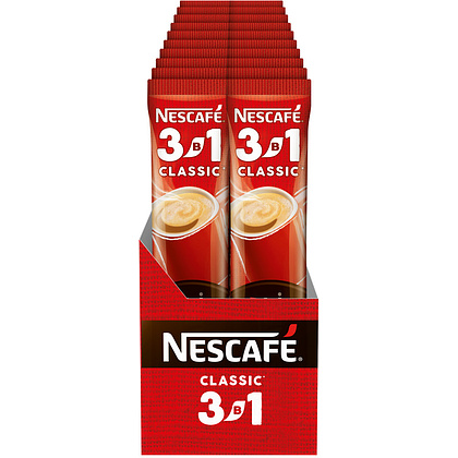 Кофейный напиток "Nescafe" 3в1 классик, растворимый, 14.5 г - 16